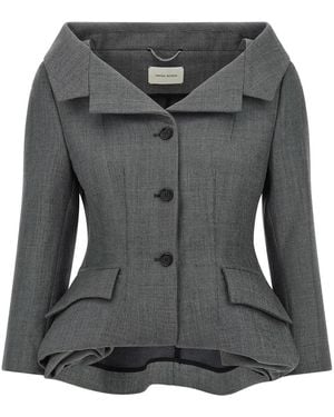Magda Butrym '02' Blazer - Black
