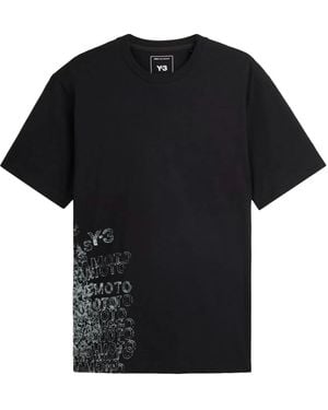 Y-3 3 T-Shirt "Gfx" - Black