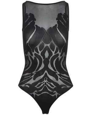 Wolford Stretch Polyamide Top - Black