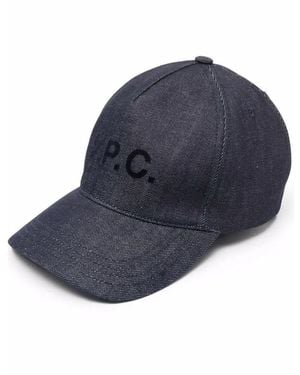 A.P.C. Eden Hat - Blue