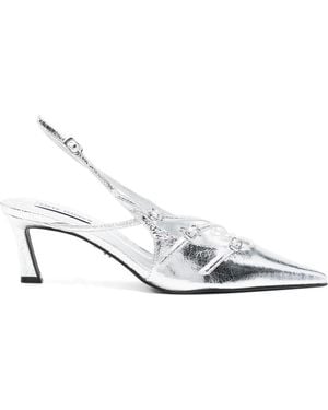 Steve Madden Off Leather Shoes - White