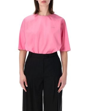 Fendi Viscose Blend Bodysuit - Pink