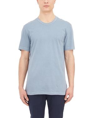 James Perse Cotton Roundneck T-Shirt - Blue
