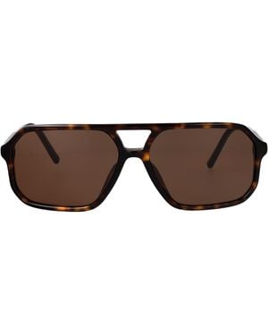 Dolce & Gabbana Dolce & Gabbana Acetate Sunglasses - Brown