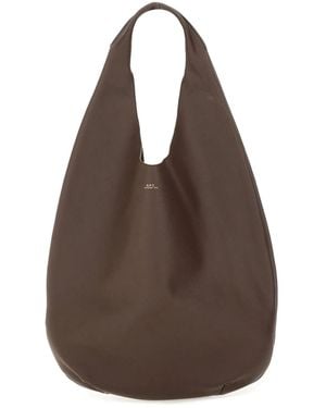 A.P.C. "Le Neige" Bag - Brown