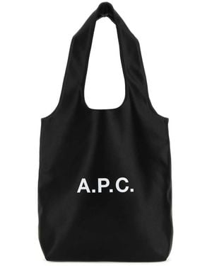 A.P.C. Ninon Small Tote Bag - Black