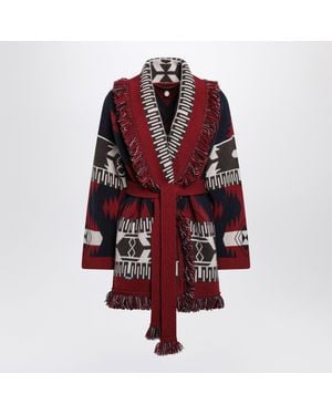 Alanui Icon Cashmere Cardigan - Red
