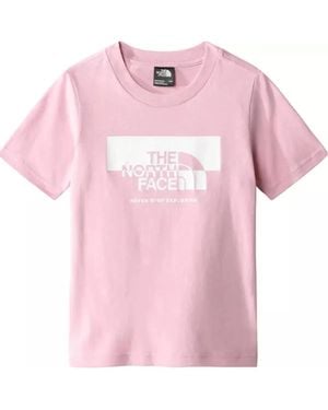 The North Face T-Shirt With Logo - Pink