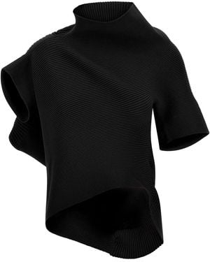 Issey Miyake 'Life Form' Top - Black