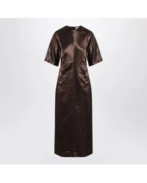 Loulou de Saison Long Dress - Brown