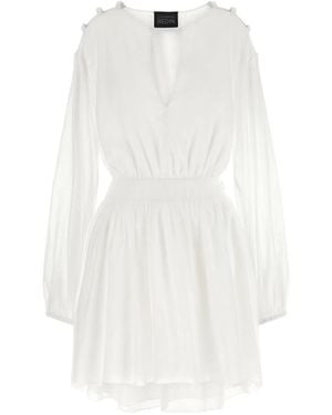 Giovanni bedin Cotton Muslin Dress - White