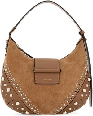 Jimmy Choo Bar Hobo/S - Brown