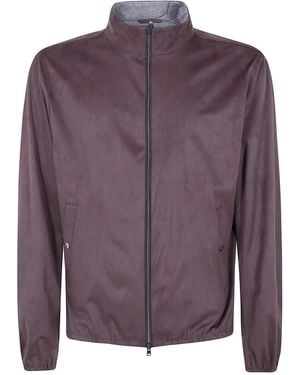 Herno Bomber Jacket - Purple