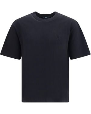 Herno Cotton Short-Sleeve T-Shirt - Blue
