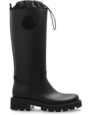Moncler Kickstream Wellington Boots - Black