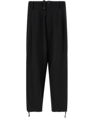 Yohji Yamamoto 'New Standard Wallet' Trousers - Black