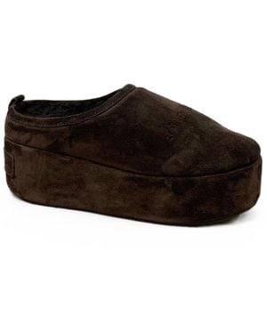 Balenciaga Alaska Soft Platform Mules - Black