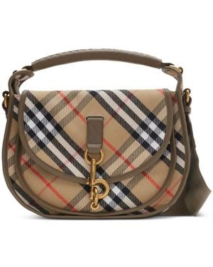 【BURBERRY】LL SM CLIP MESSENGER LGL◆8108817165417 Burberry Ll Sm Clip Messenger Lgl in Natural | Lyst