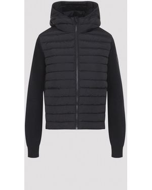 Canada Goose Hybridge Hayes Full Zip Hoodie Jacket - Black