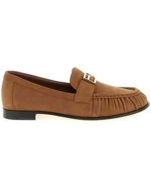 Fendi 'Baguette' Loafers - Brown