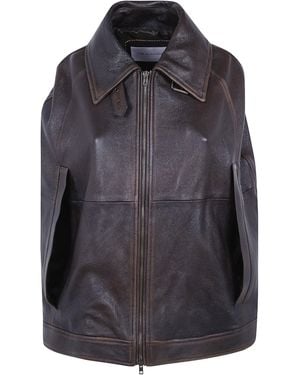 7 For All Mankind Cape - Black