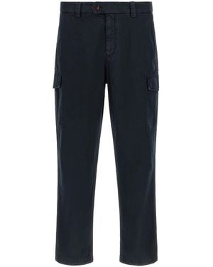 Brunello Cucinelli Cargo Trousers - Blue
