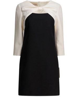 Valentino Crepe Couture Dress - Black