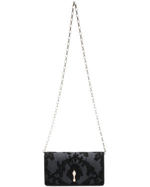 Christian Louboutin Bwttina Satin Clutch - White