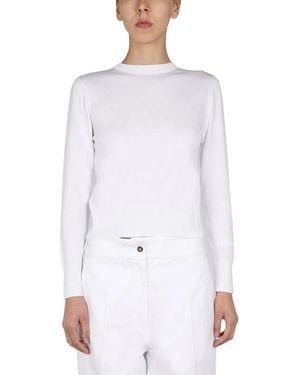 Patou Bow Jersey - White