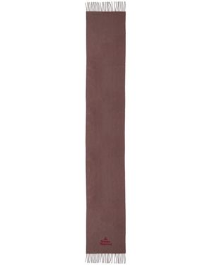 Vivienne Westwood Wool Scarf - Purple