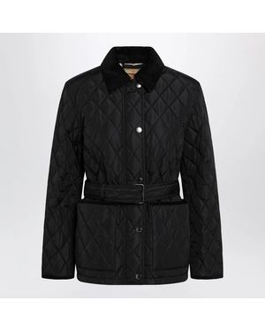 Burberry Quilted Nylon Jacket - Black