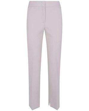 Peserico Flared Crop Trousers - Grey