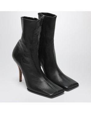 Alaïa Soft Square Sock Boots - Black