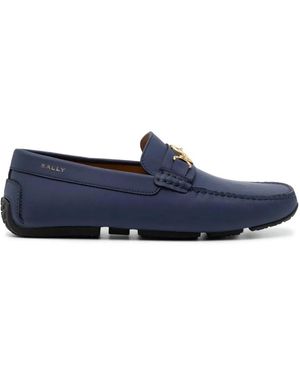 Bally Marine Calf Sandals - Blue