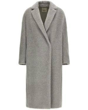 Max Mara Max Mara 'S 'Giorgia' Coat - Gray