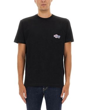DSquared² Cotton T-Shirt - Black