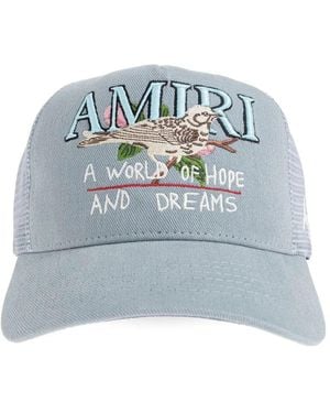 Amiri "Hope And Dreams" Trucker Hat - Blue