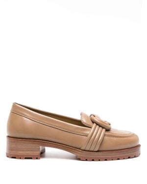Alexandre Birman Calc-Fsr Nappa Waterproo - Brown