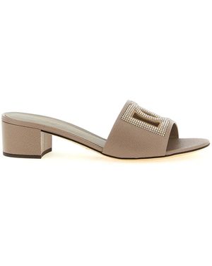 Dolce & Gabbana Dolce & Gabbana 'Karol' Mules - Natural