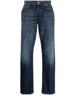 Department 5 Straight Leg Denim Jeans - Blue