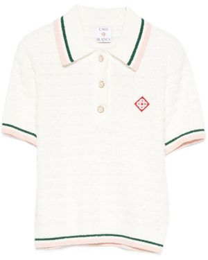 CASABLANCA Boucle Polo - White