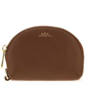 A.P.C. Le Porte-Monnaie Neige - Brown