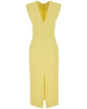 Givenchy Stretch Crepe Dress - Yellow