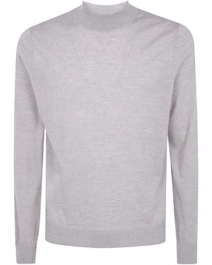 Gran Sasso Long Sleeves Turtle Neck - Grey