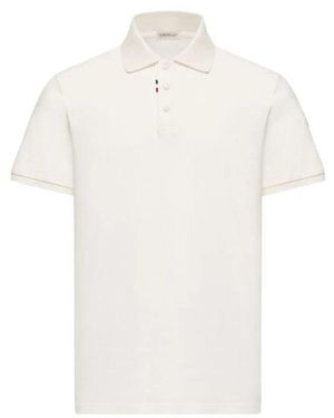 Moncler Ss Polo - White