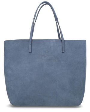 Vivienne Westwood Cow Leather Handbag - Blue