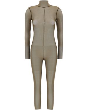 Norma Kamali 'Turtle' Jumpsuit - Natural