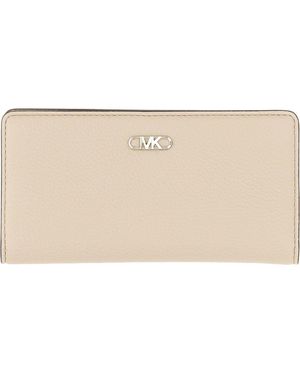 MICHAEL Michael Kors Leather Wallet - Natural