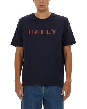 Bally Logo T-Shirt - Blue