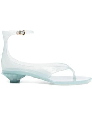 Chloé Transparent Jelly Sandal - Green